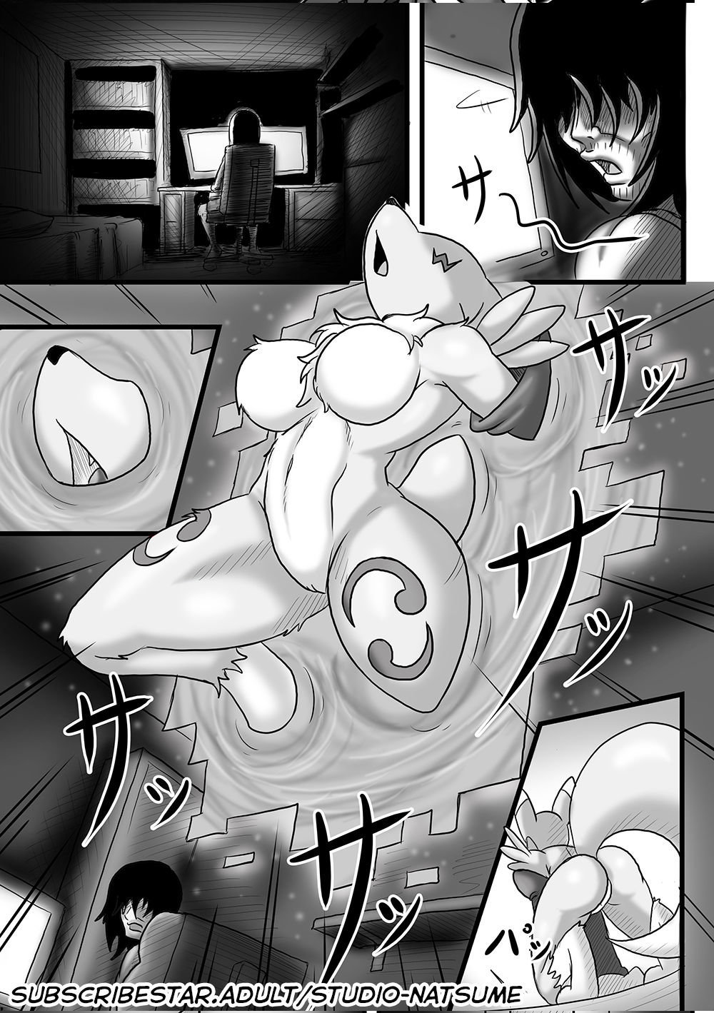 Fluffy Tail Series Renamon incumming - 1