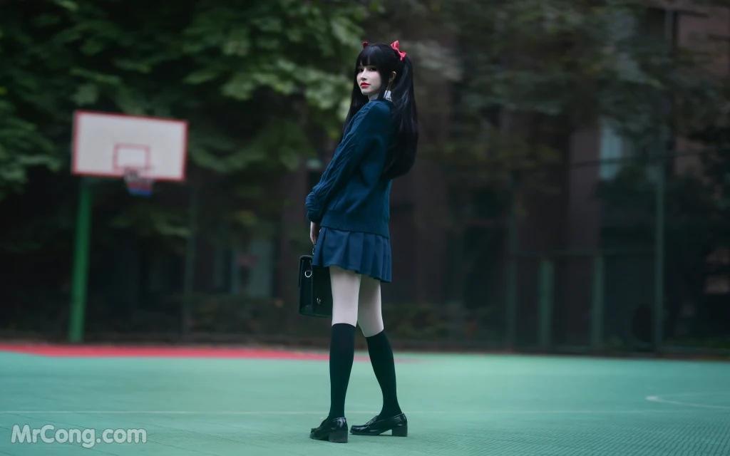 Coser@鹿八岁: JK少女的悸动 (120 photos )(1)