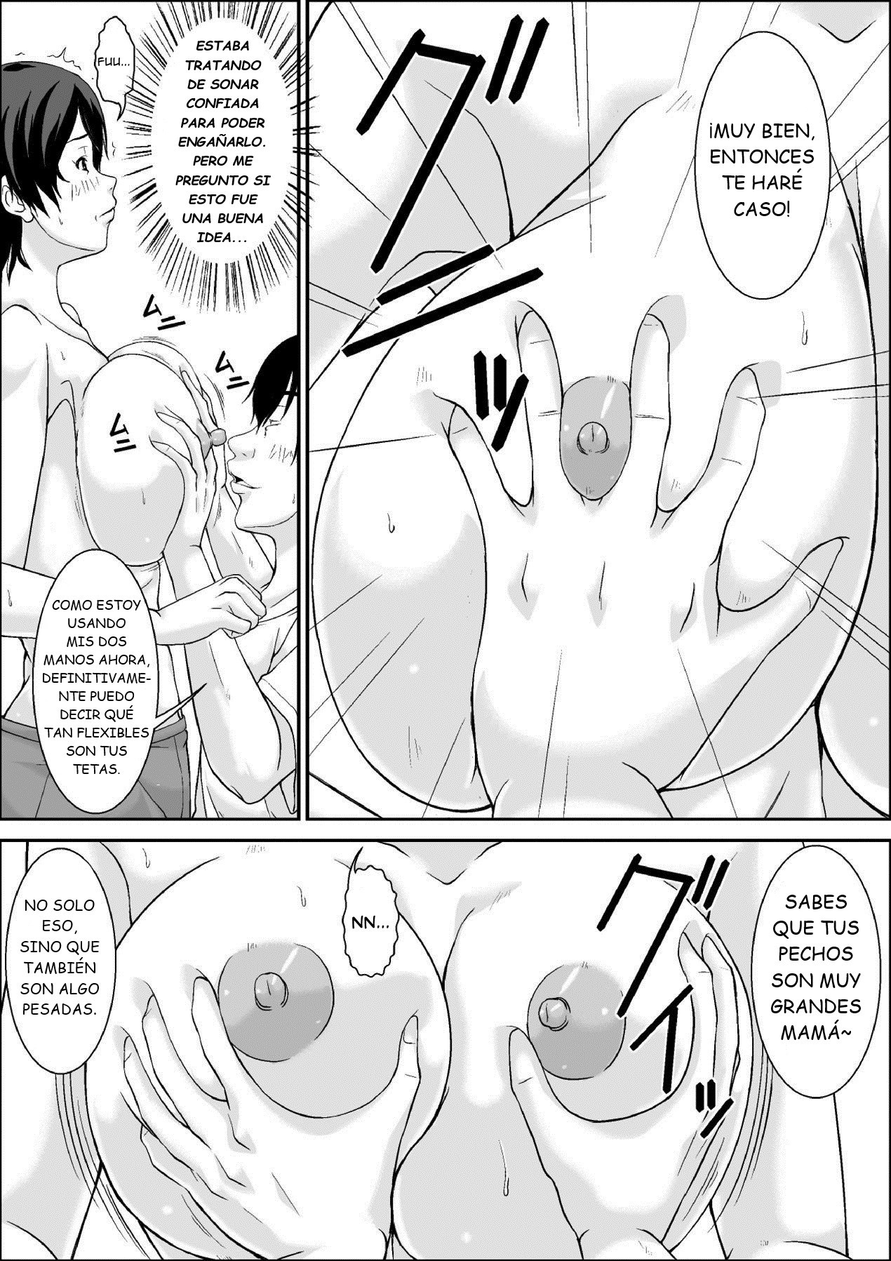 [Hoyoyodou] Kora! Anta Hahaoya o Kudoite Nani Shiyoutte Iu no!  ¡Oye! ¡¿Qué haces seduciendo a tu madre! [Spanish] [GB]