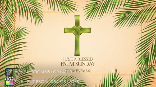 Palm Sunday Opener - VideoHive 44598255