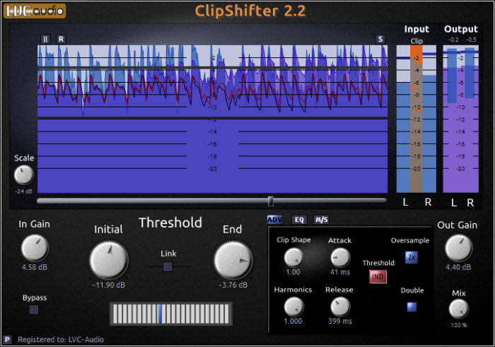 LVC-Audio ClipShifter