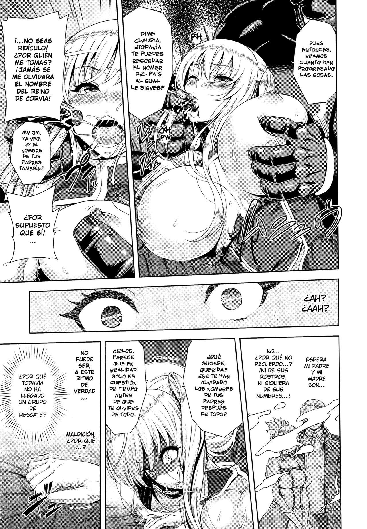 [Yamada Gogogo] Erona -Orc no Inmon ni Okasareta Onna Kishi no Matsuro-  Erona -La Caída de una Hermosa Guerrera Maldecida con la Lasciva Marca de un Orco + Epílogo [Spanish] {meiwow + k