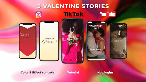 Valentine Stories - VideoHive 43301336