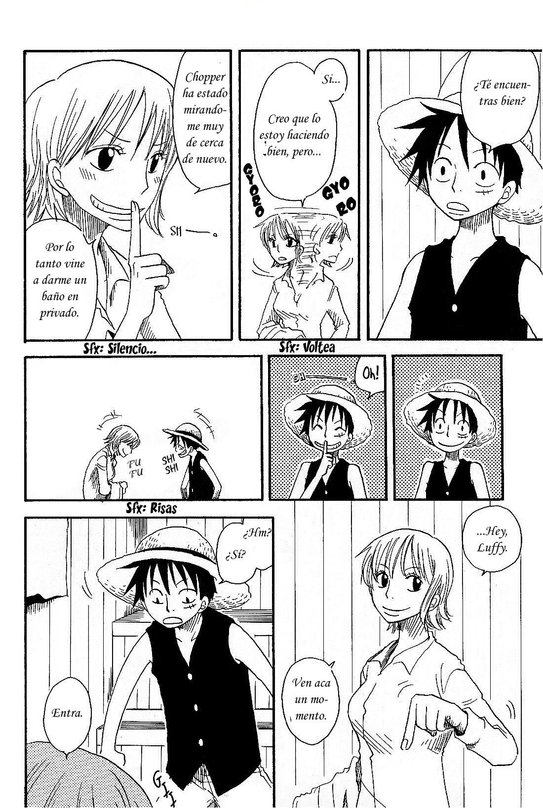 Luffy y Nami romance - 6