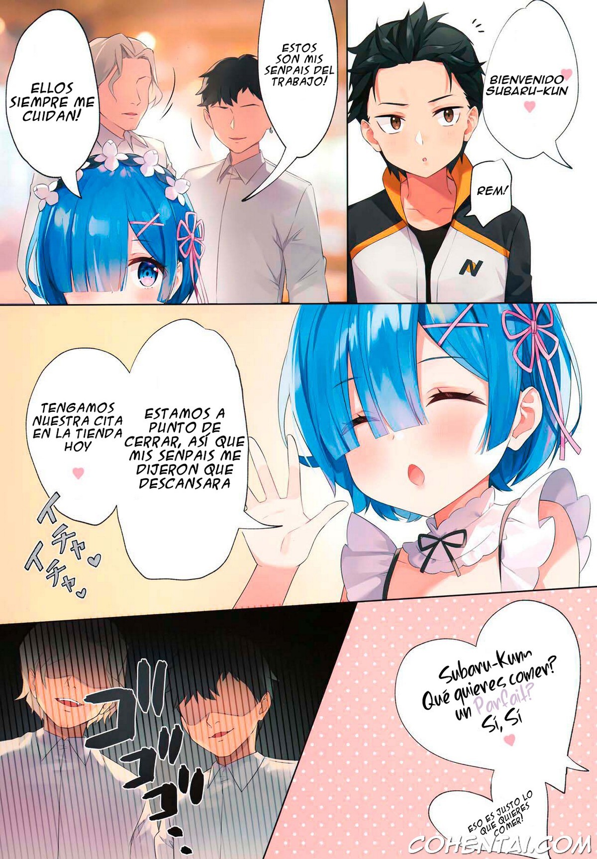 Akumu Rem Netorare (Re:Zero kara Hajimeru Isekai Seikatsu) xxx comics manga porno doujin hentai español sexo Re:Zero kara Hajimeru Isekai Seikatsu Rem