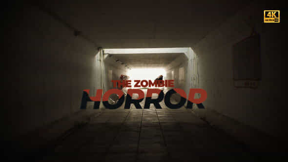 Zombie Horror - VideoHive 38888144