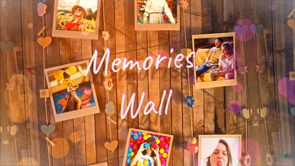 Memories Wall Cinematic Opener - VideoHive 37846964