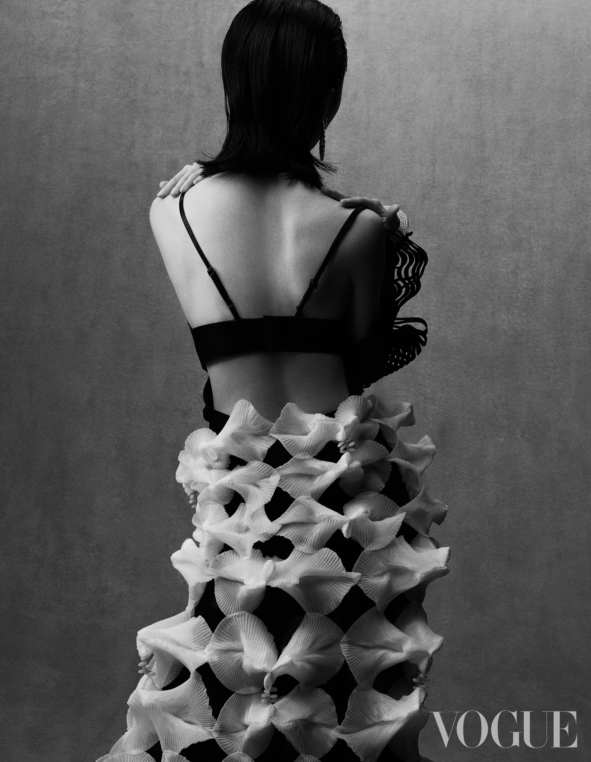 Fashion — Zhou Dongyu by Ziqian Wang for Vogue China January