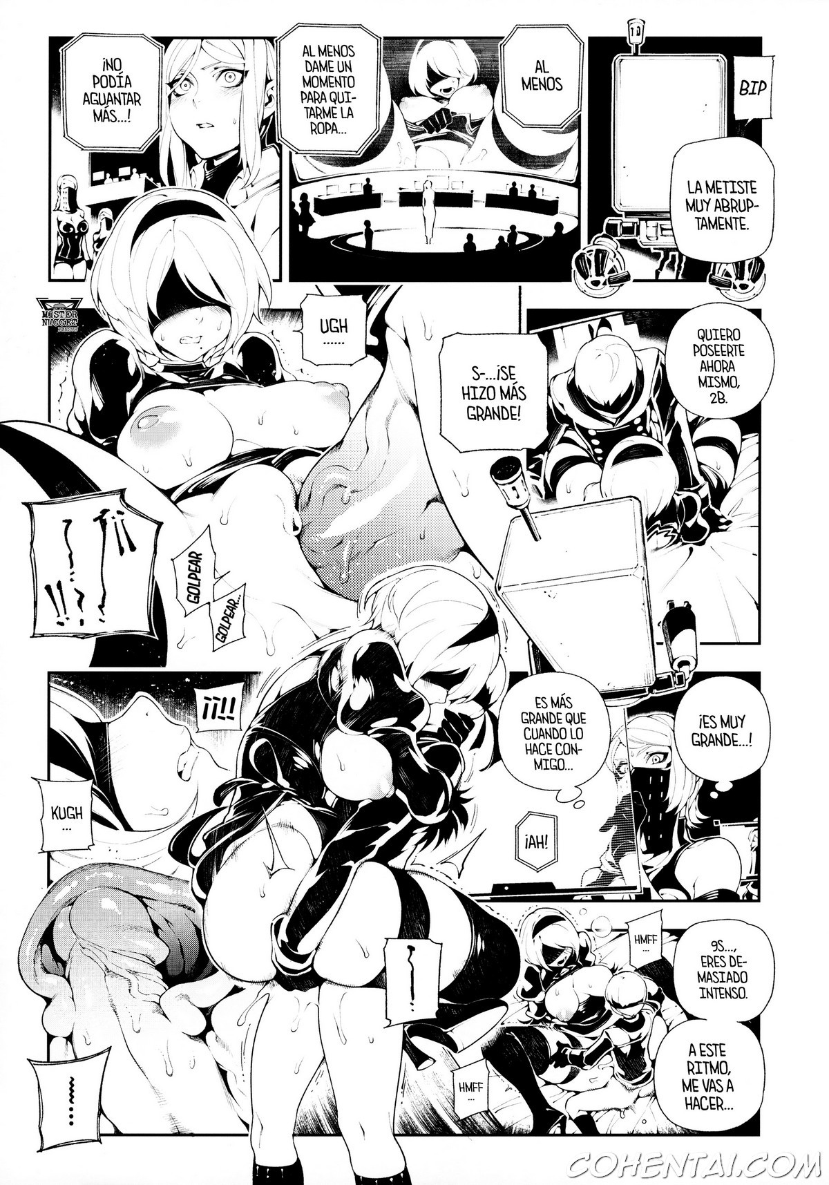 NieR:2BR18 (NieR:Automata) xxx comics manga porno doujin hentai español sexo 