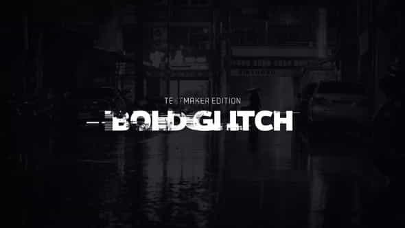 Title Animator - Bold GlitchDaVinci - VideoHive 30064683