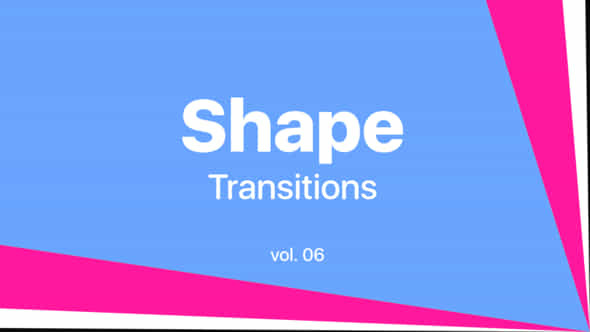 Shape Transitions - VideoHive 45533001