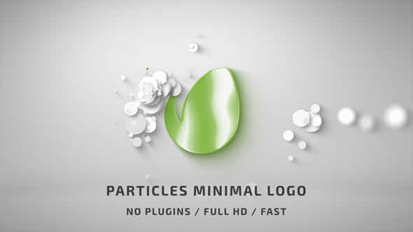 Particles Minimal Logo - VideoHive 52440701