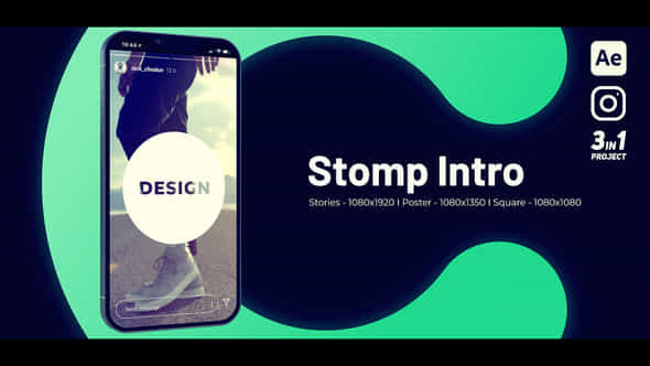 Instagram Stomp Intro - VideoHive 42114052