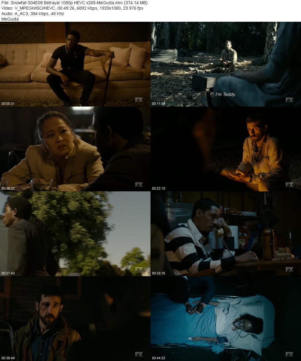 Snowfall S04E08 Betrayal 1080p HEVC x265