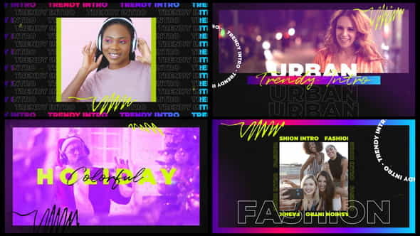 Trendy Urban Intro - VideoHive 29599844