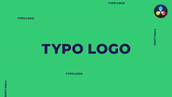 Typo Logo | For DaVinci - VideoHive 30493551
