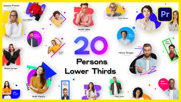 20 Person Introduction - VideoHive 46282739