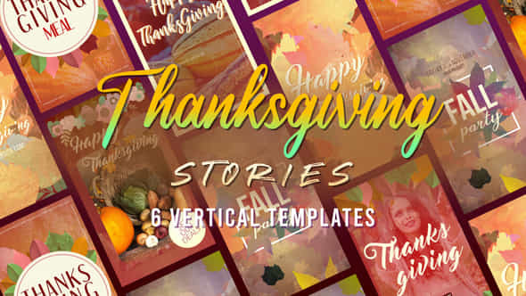 Thanksgiving Stories - VideoHive 48998227