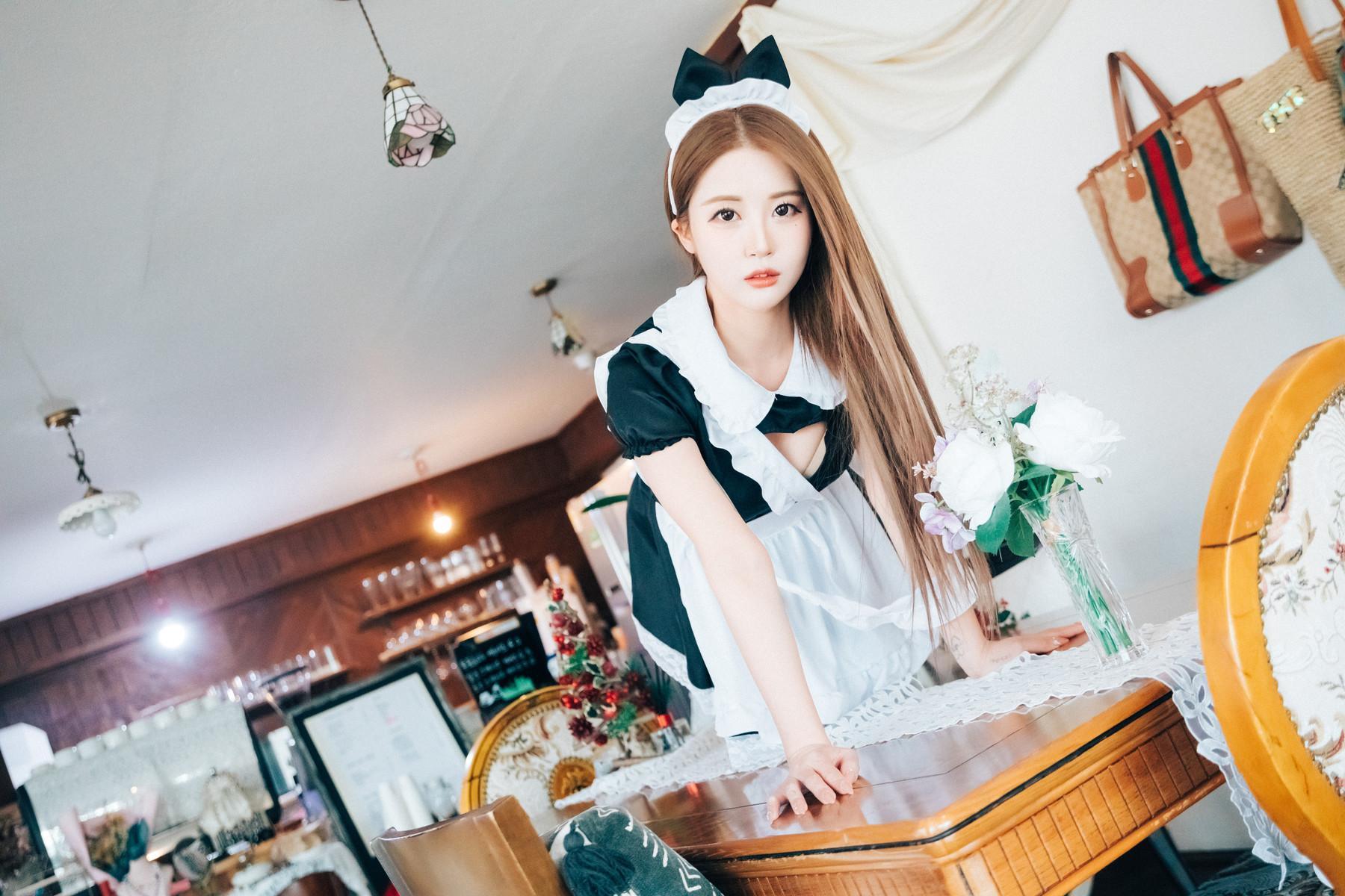 Jeong Bomi 정보미, [Loozy] Maid Cafe +S.Ver Set.01(26)