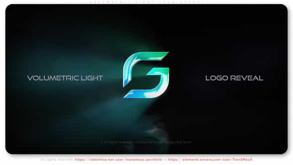 Volumetric Light Logo - VideoHive 45707936