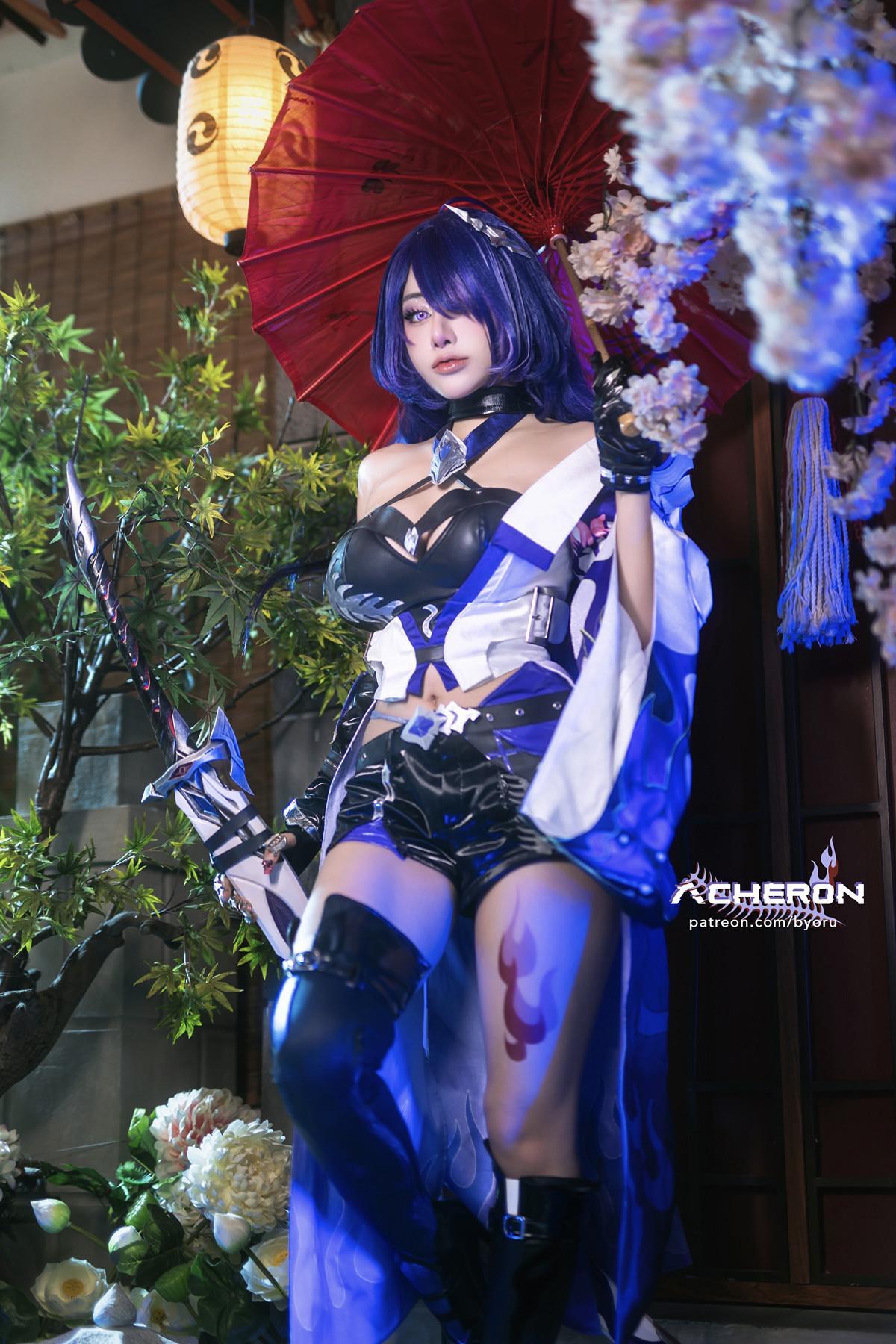 Cosplay 日本性感萝莉Byoru Acheron 黄泉（星铁）(1)