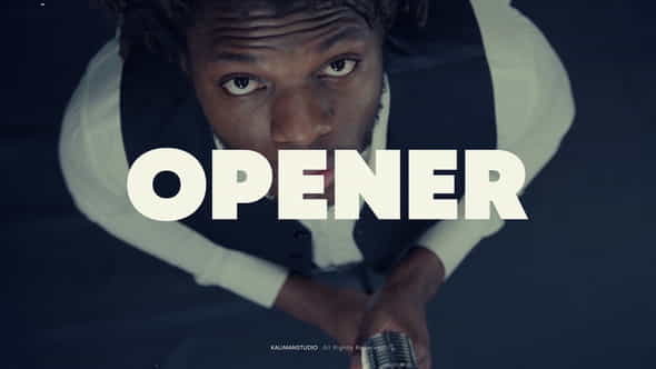 Opener Dynamic Typography - VideoHive 39643536