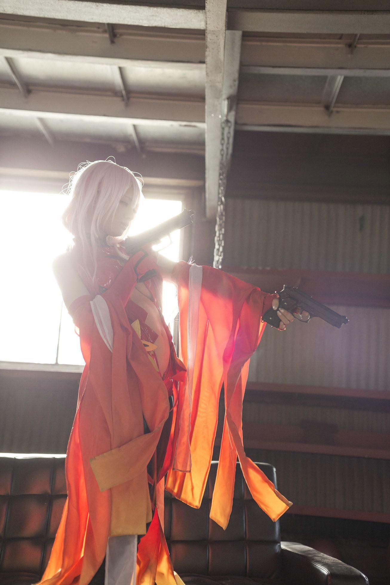 うさ吉 《Guilty Crown》Yuzuriha Inori [Flameworks] 写真集(100)