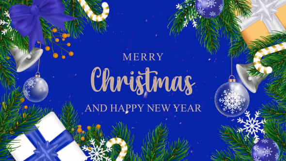Merry Christmas and - VideoHive 42354590