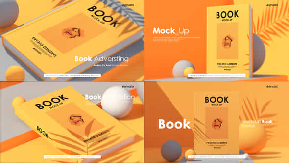 Book Advertising Mockup Ver 01 - VideoHive 49267856