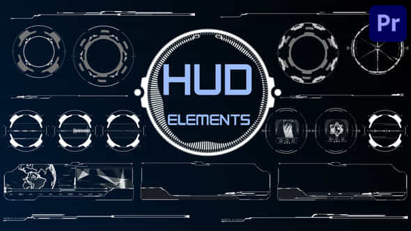 HUD Elements for - VideoHive 44037864