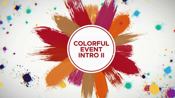 Colorful Event Intro - VideoHive 20474397