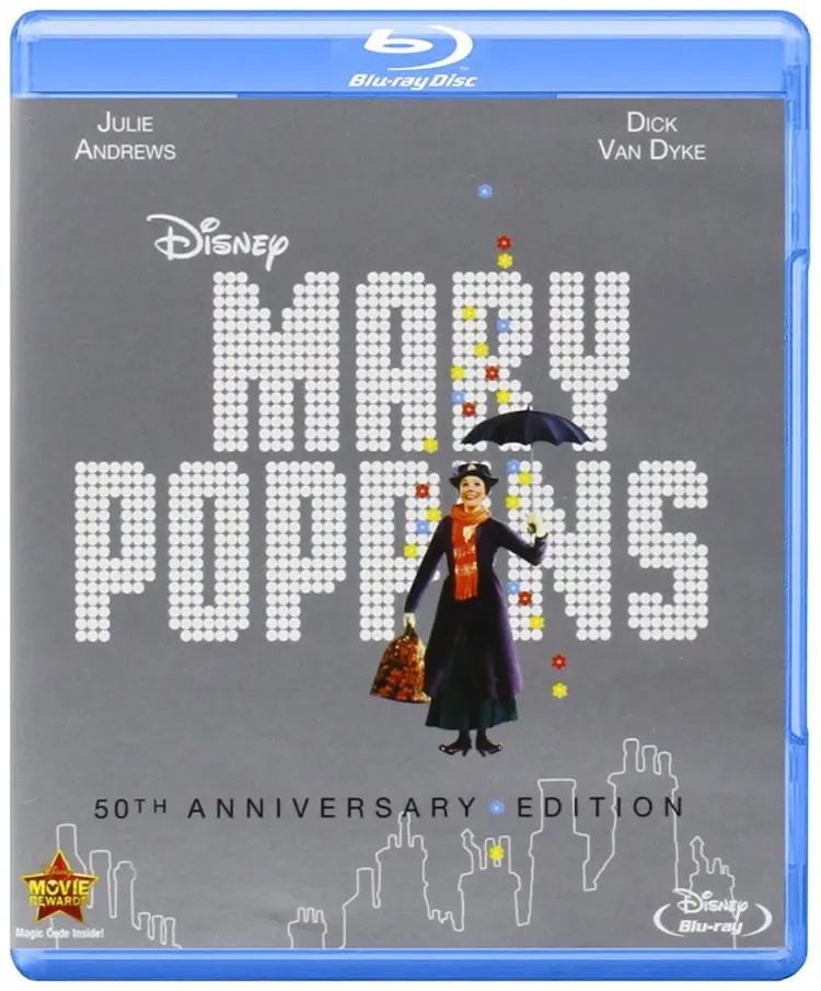 mary poppins blu-ray cover