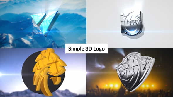 Simple 3D Logo Intro - VideoHive 30987091