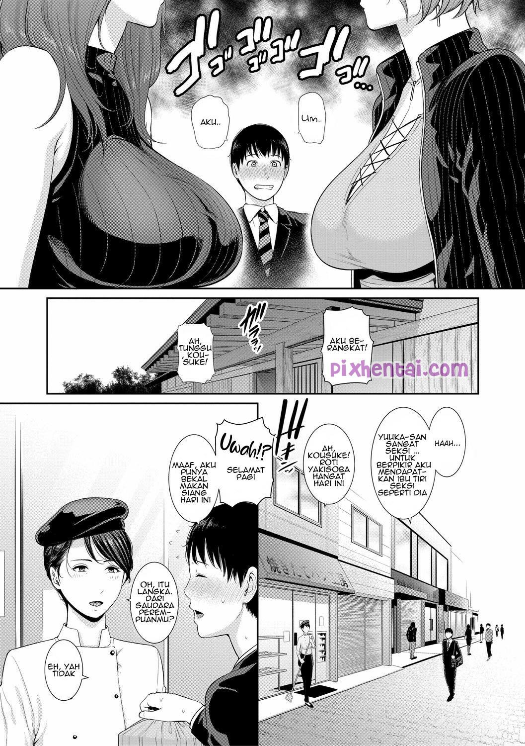 Komik Hentai My Three Horny Moms Manga XXX Porn Doujin Sex Bokep 11