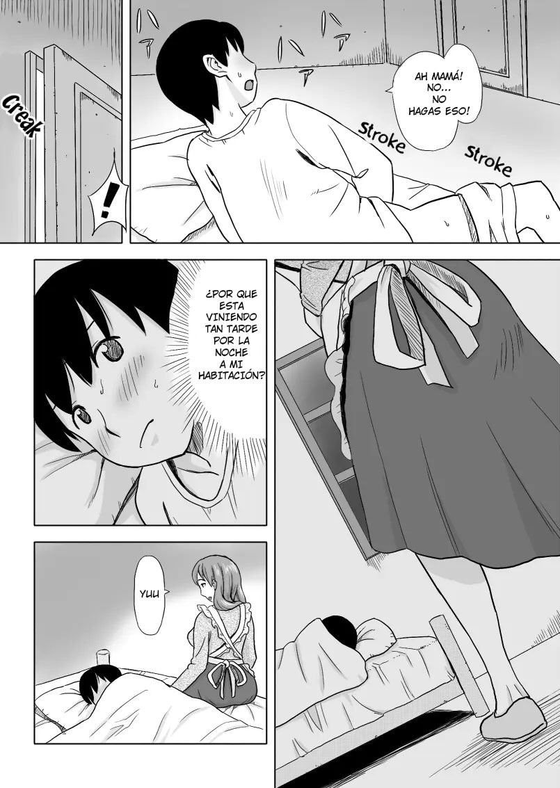 [Ochikochitei (Tadano Kushami)] Mama wa Totsuzen Osottekita [Spanish] [Roal Scan] [Digital]