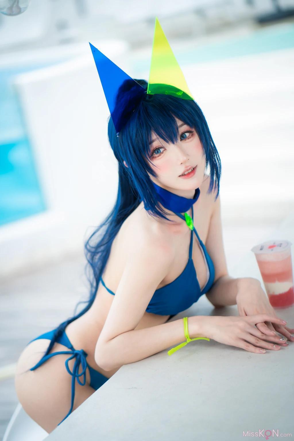 Coser@阿包也是兔娘: 花园泳装 (35 photos)(3)