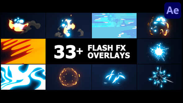 Flash FX Overlay - VideoHive 42881259
