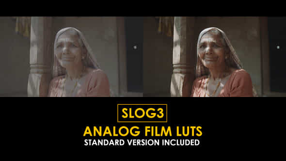 Slog3 Analog Film And Standard Color Luts - VideoHive 51104315