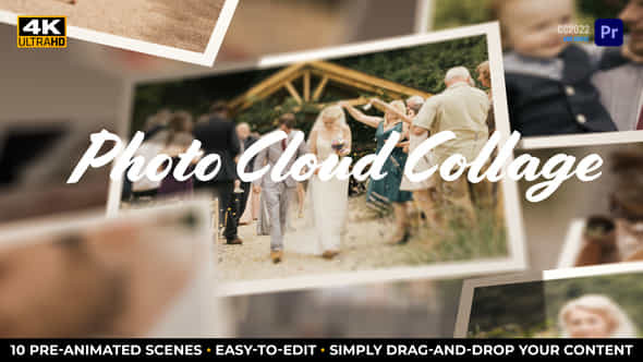 Photo Cloud Collage - VideoHive 39224425