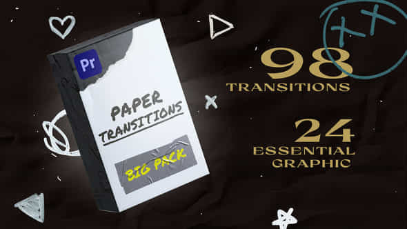 Paper Transitions - VideoHive 43982024