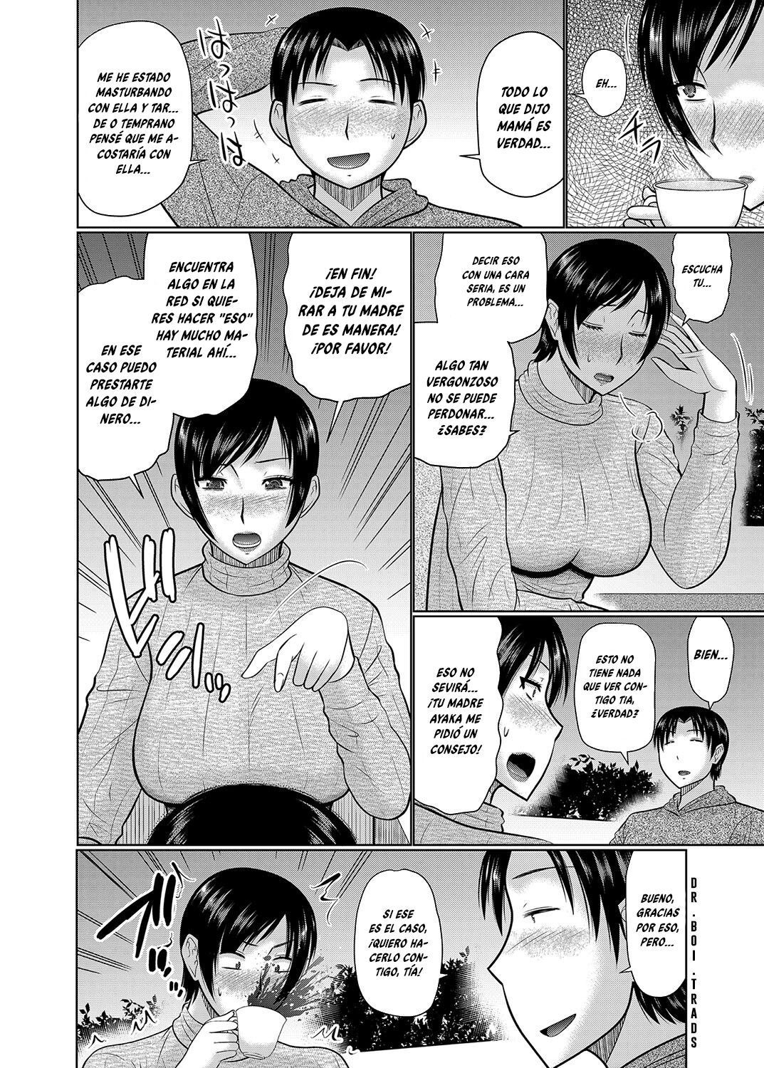 [Hatakeyama Tohya] Oba to Haha ga Ochiru Made Ch. 1  Hasta que mi tía y mi madre sean mías Capítulo 1 (COMIC Magnum Vol. 129) [Spanish] [Dr.Boi.Trads]