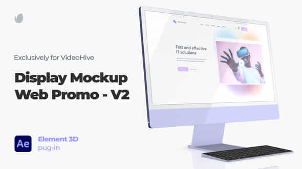 Display Mockup Promo - VideoHive 34962131