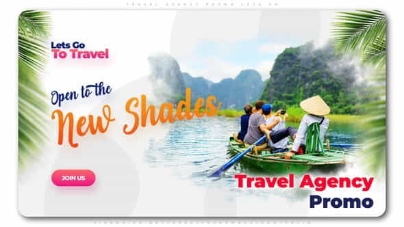 Travel Agency Promo Lets Go - VideoHive 24203742
