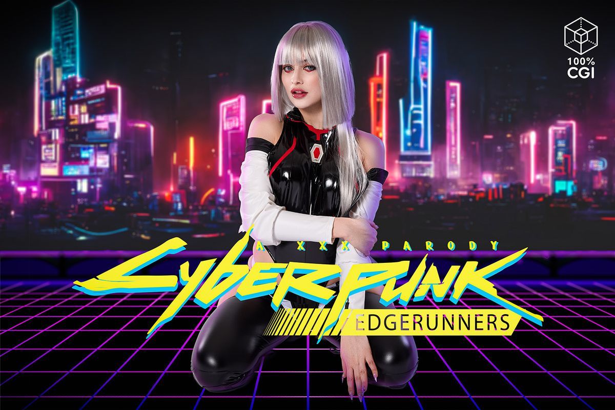 [VRCosplayX.com] Jewelz Blu - Cyberpunk Edgerunners A XXX Parody [2023-04-06, Anime, Babe, Big Ass, Big Boobs, Big Tits, Blonde, Blowjob, Boots, CGI, Cosplay, Costumes, Cowgirl, Cum On Pussy, Cum on Stomach, Cumshots, Doggy Style, Fake Tits, Hardcore, High Heels, Latex, PAWG, POV, Reverse Cowgirl, Shaved Pussy, Teen, TV Show, Videogame, VR, 4K, 1920p] [Oculus Rift / Vive]