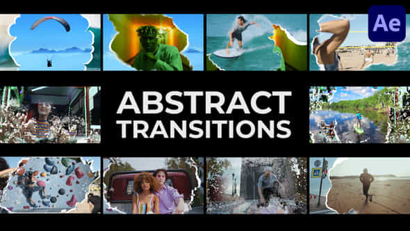 Abstract Transitions - VideoHive 46578515