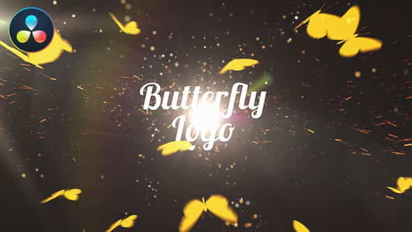 Butterfly Logo Reveal - VideoHive 30623198