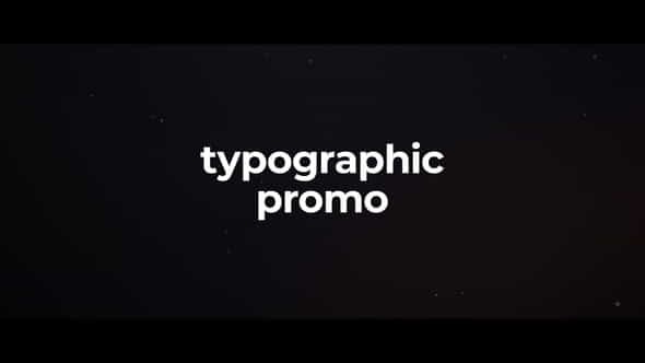 Stomp Typography - VideoHive 22501687