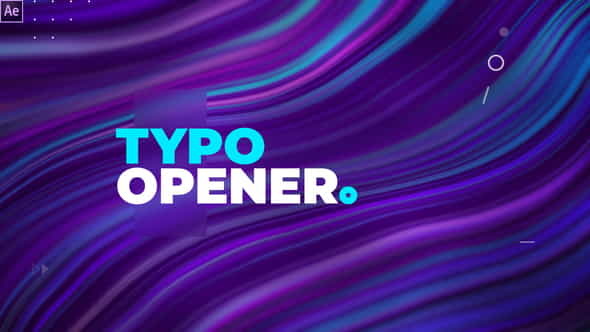 Dynamic Typography Opener - VideoHive 24701729