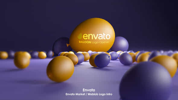 Balloon Logo - VideoHive 45444543