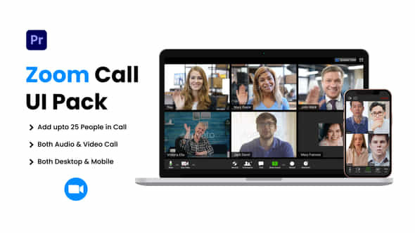 Zoom Video Conference - VideoHive 42116489